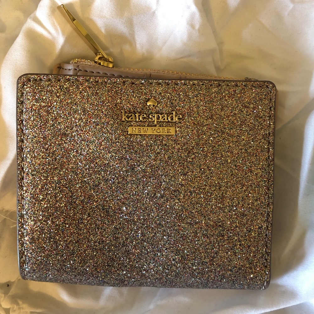 Sparkly Kate space wallet